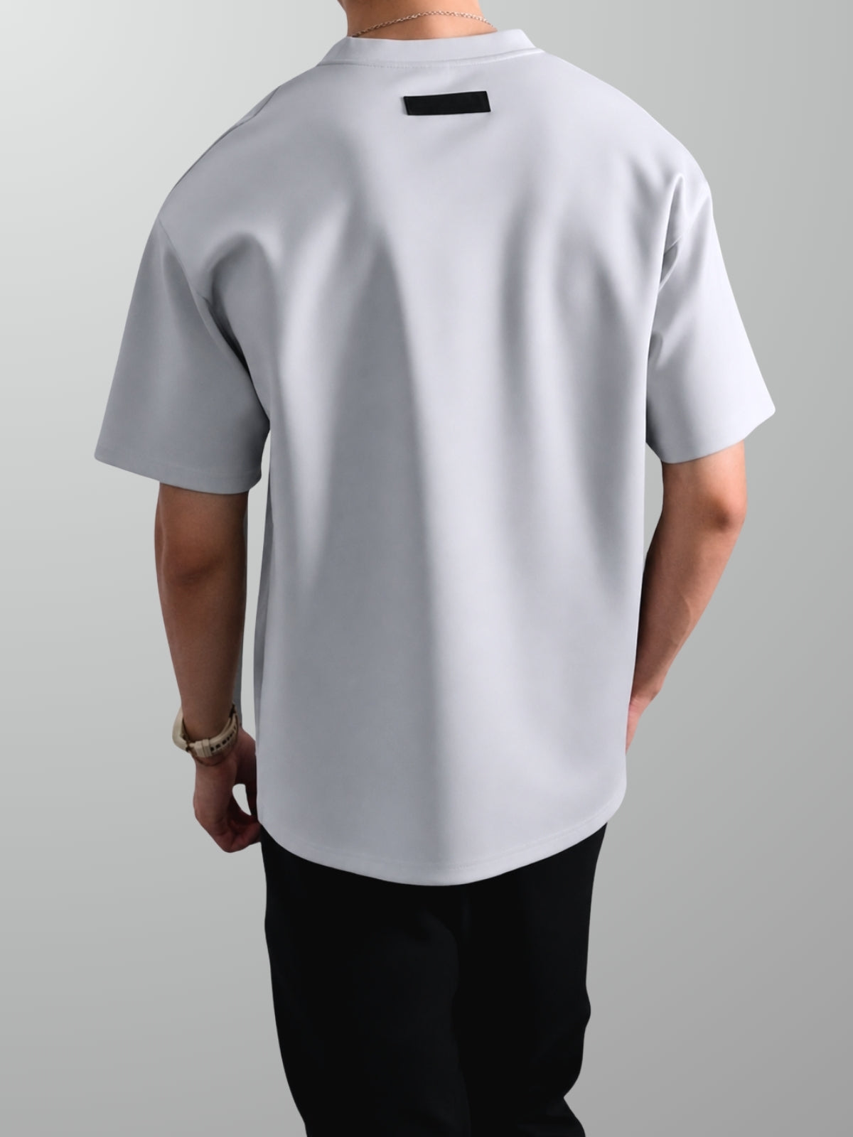 Nimbus Oversized V-Neck Shirt | Cloud