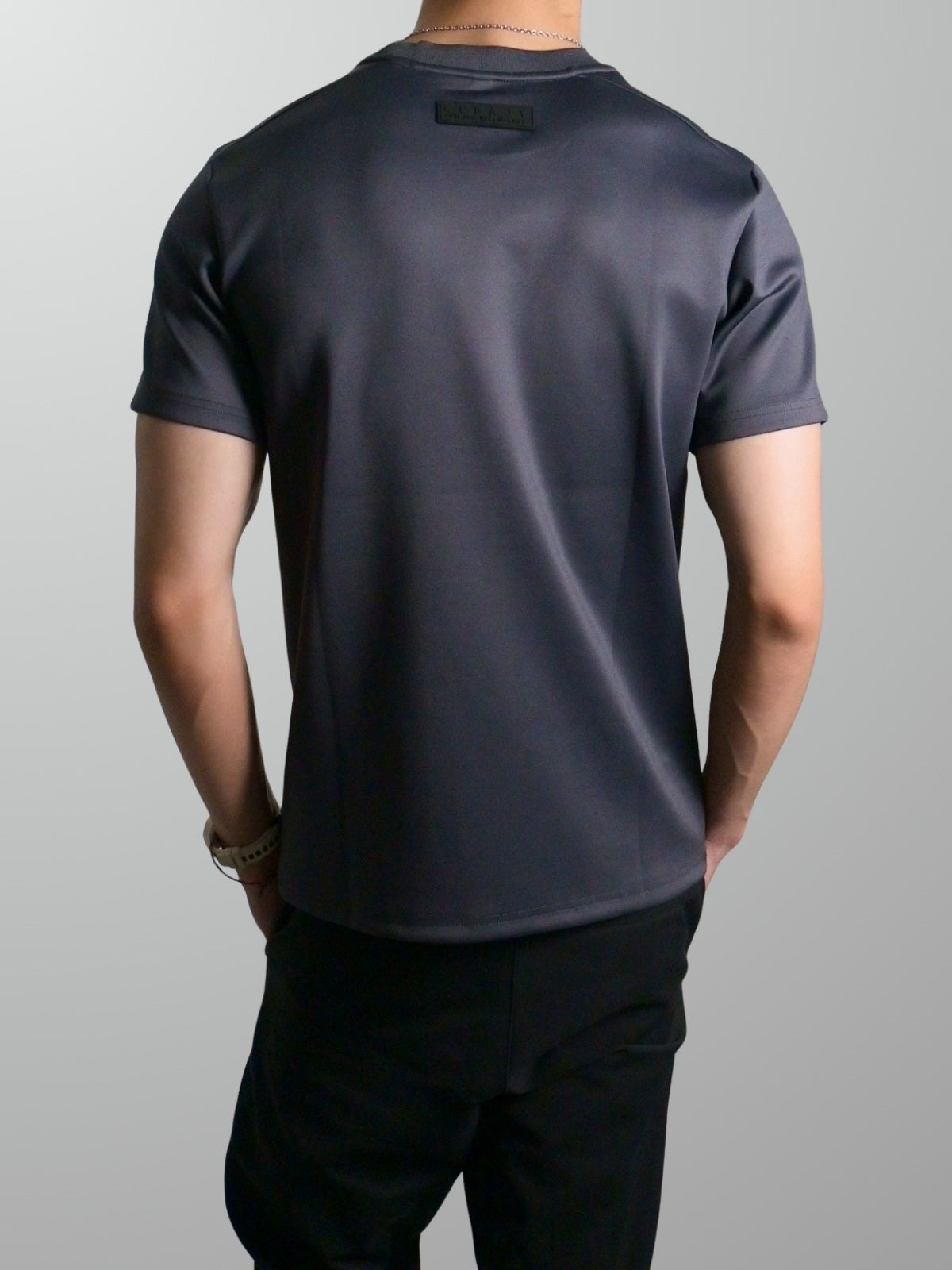 Nimbus Regular Core Tee | Charcoal