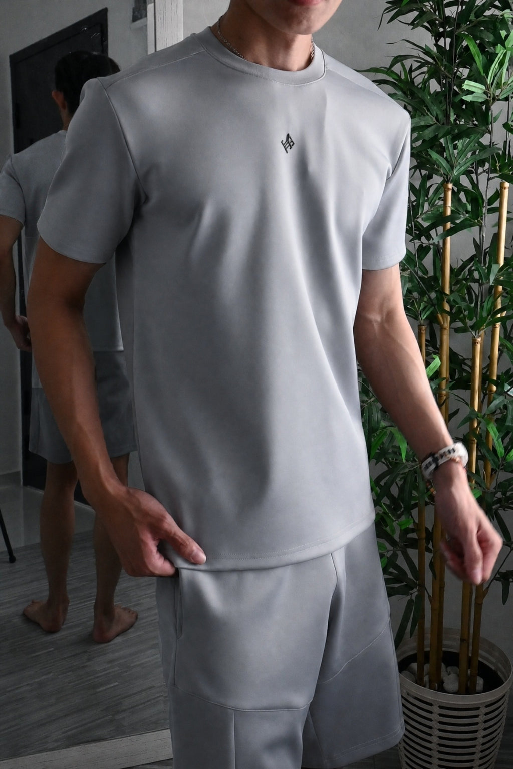 Nimbus Regular Core Tee | Cloud
