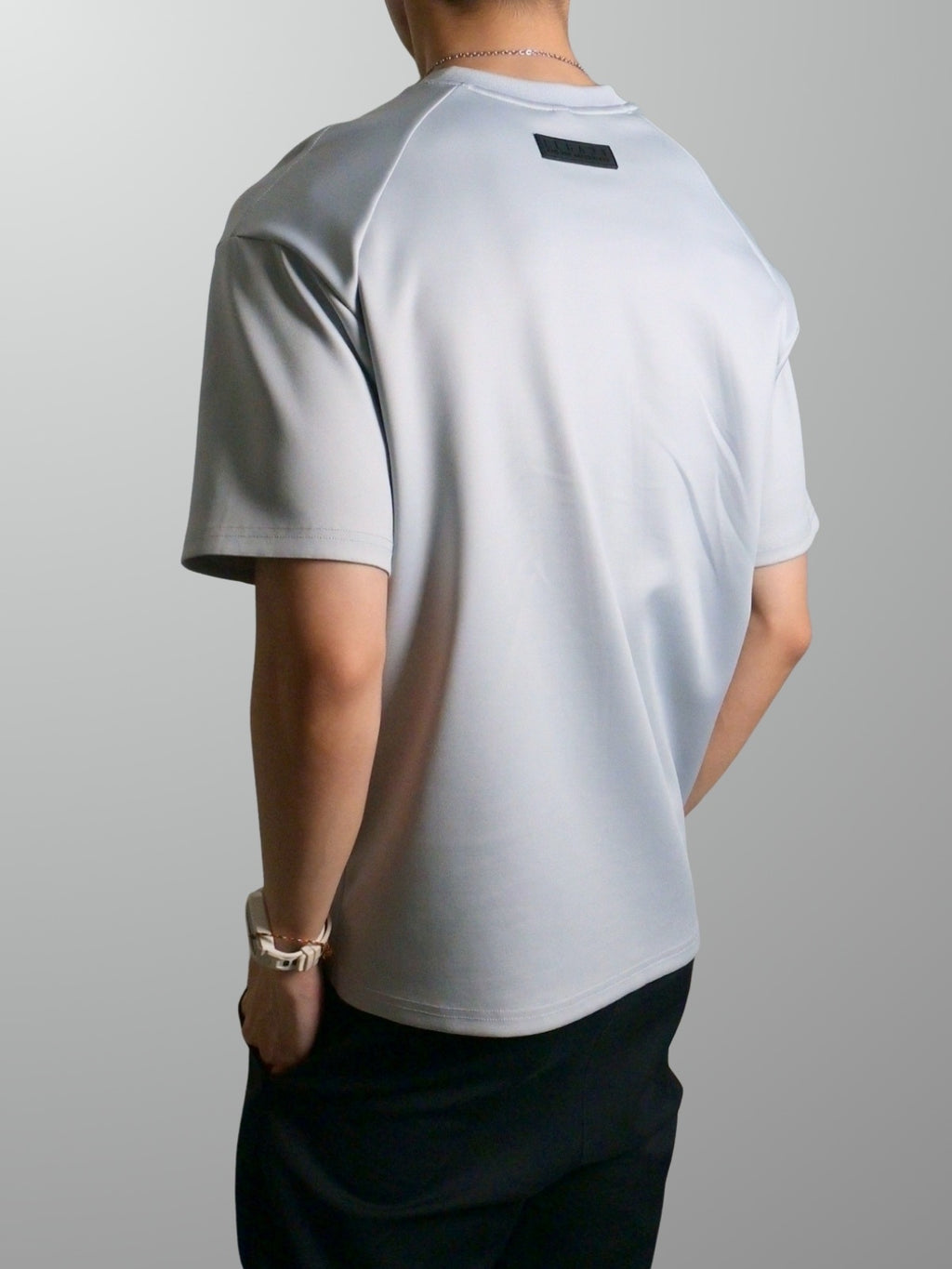 Nimbus Oversized Arc Tee | Cloud