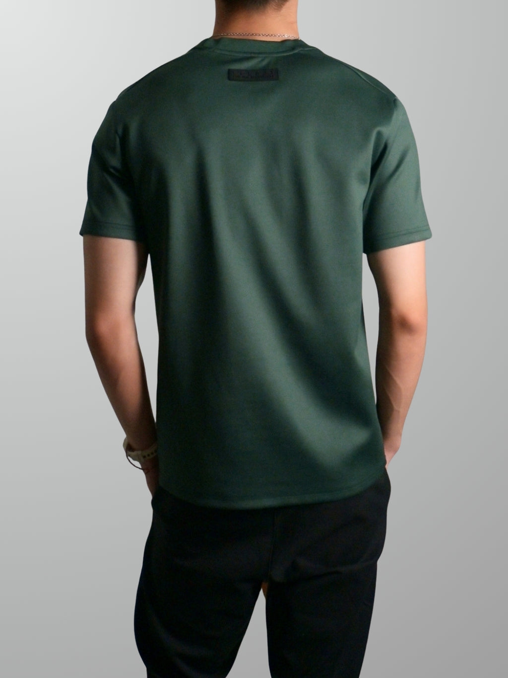 Nimbus Regular Core Tee | Dark Green