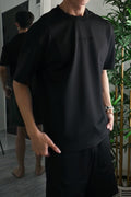 Nimbus Oversized Splice Tee | Black