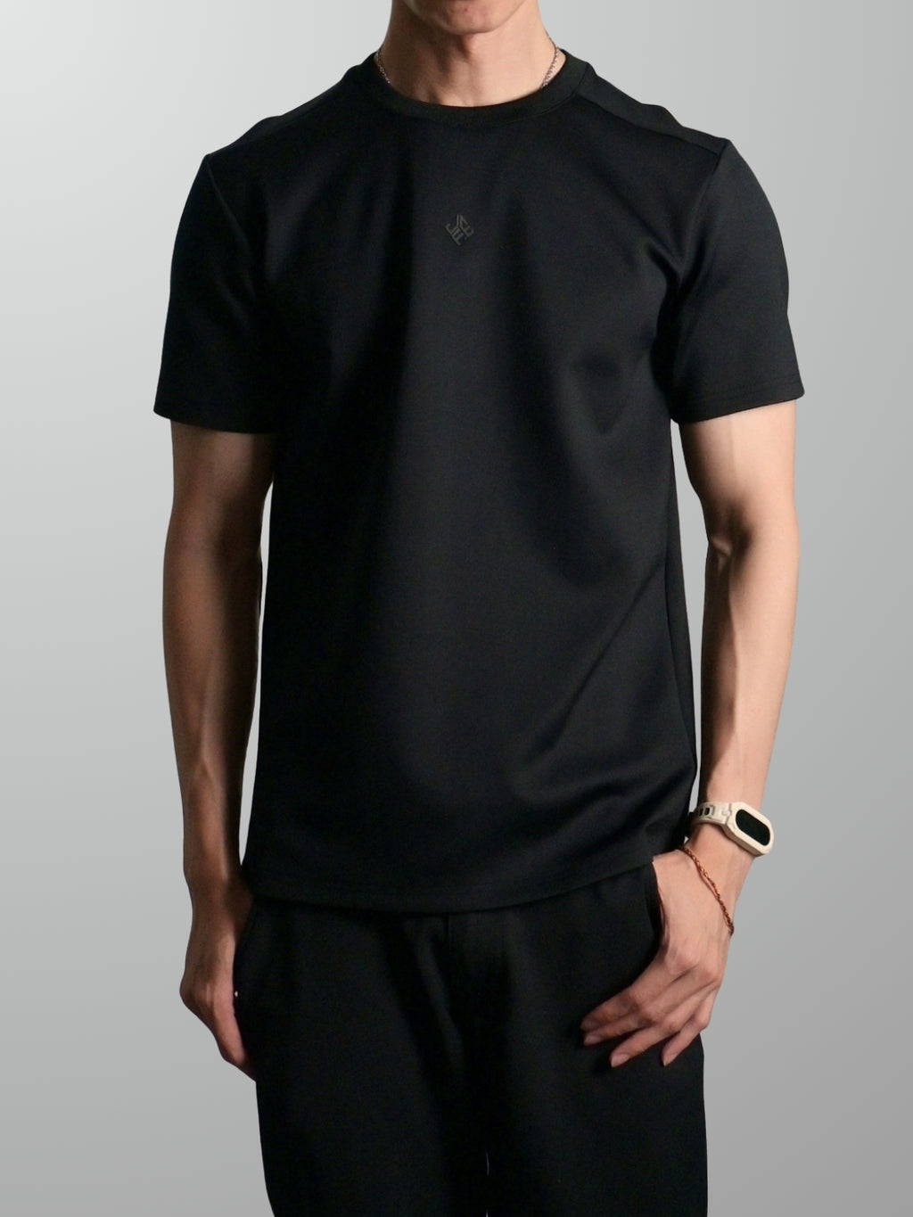 Nimbus Regular Core Tee | Black