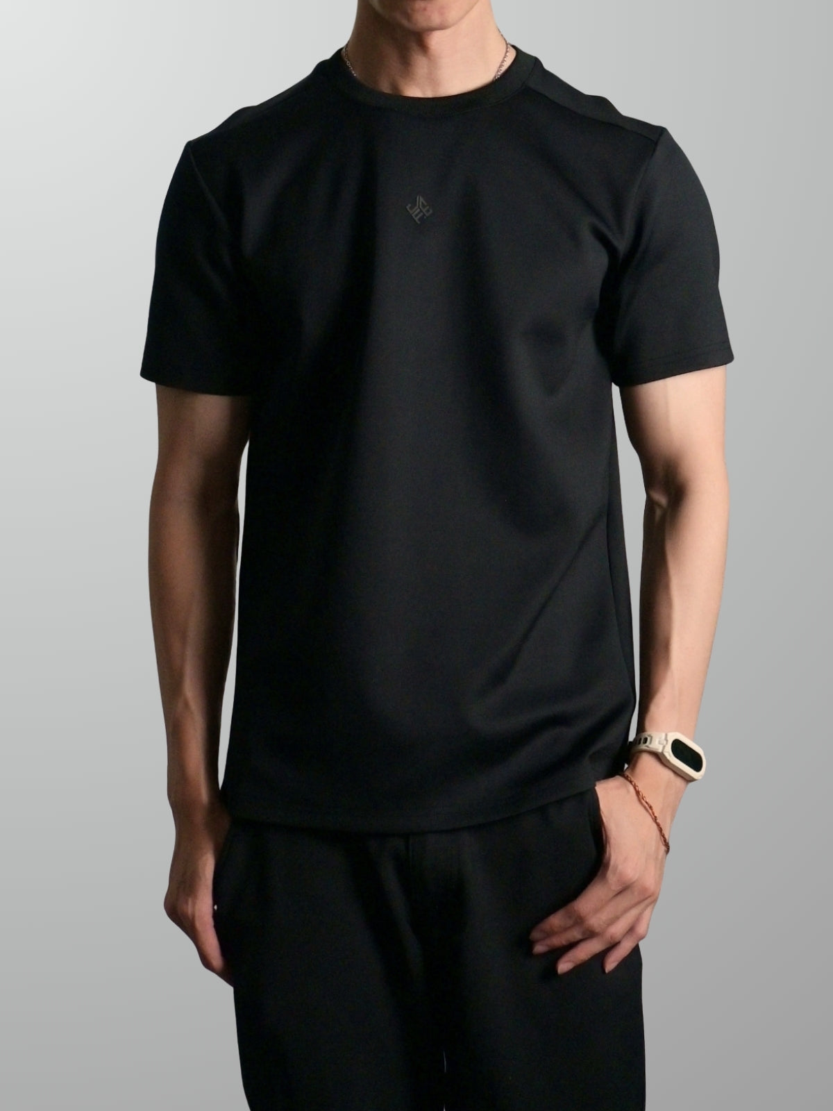 Nimbus Regular Core Tee | Black