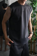 Nimbus Regular Arc Vest | Charcoal